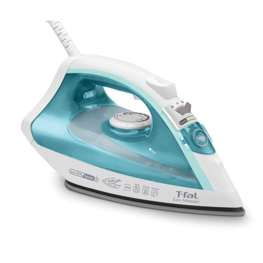 1400W Eco-Friendly Steam Iron with Ergonomic Trigger Ceramic Soleplate Anti-Drip Feature 80g Steam Boost Efficient Ironing