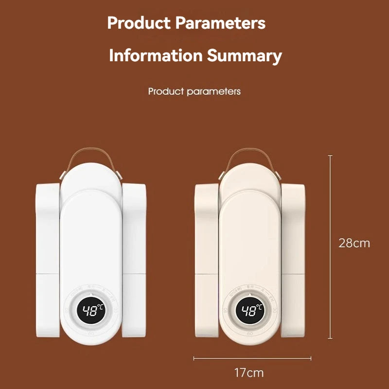 Shoe Dryer Portable Stand Automatic Foldable Intelligent Dryer Home Small Shoe Dryer Artifact