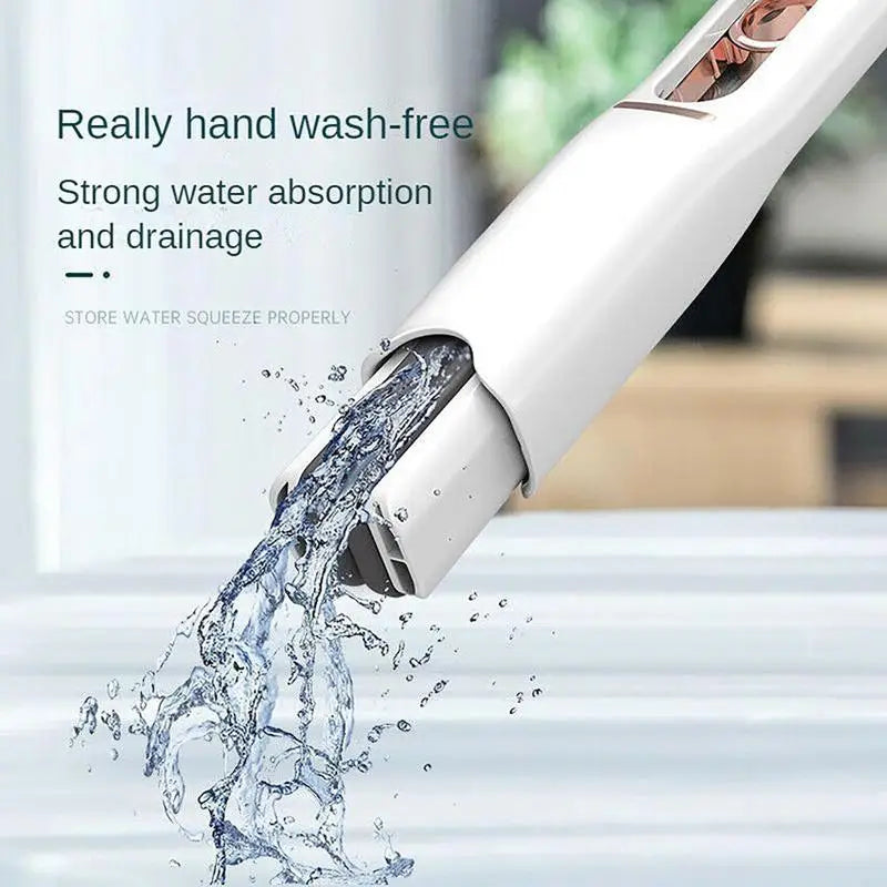 Mini Mop Portable Hand Wash-Free Strong Absorbent Mop With Replace Head Powerful Absorbent Mop Ceramic Drill Floor Cleaning Mops