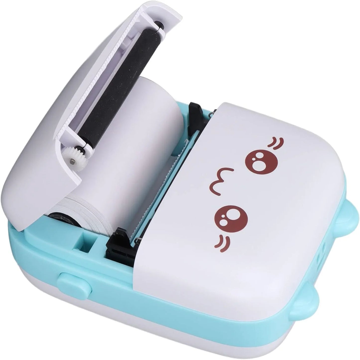 Inkless Label Printer, Portable Thermal Printer with 200DPI High Hesolution, Bluetooth Label Printer for Shipping Packages, Sti
