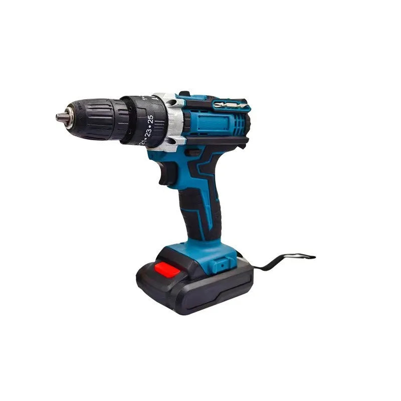 Suitable for Hand drill new 10mm two-speed impact drill electric screwdriver set small steel cannon cross-border foreign trade p