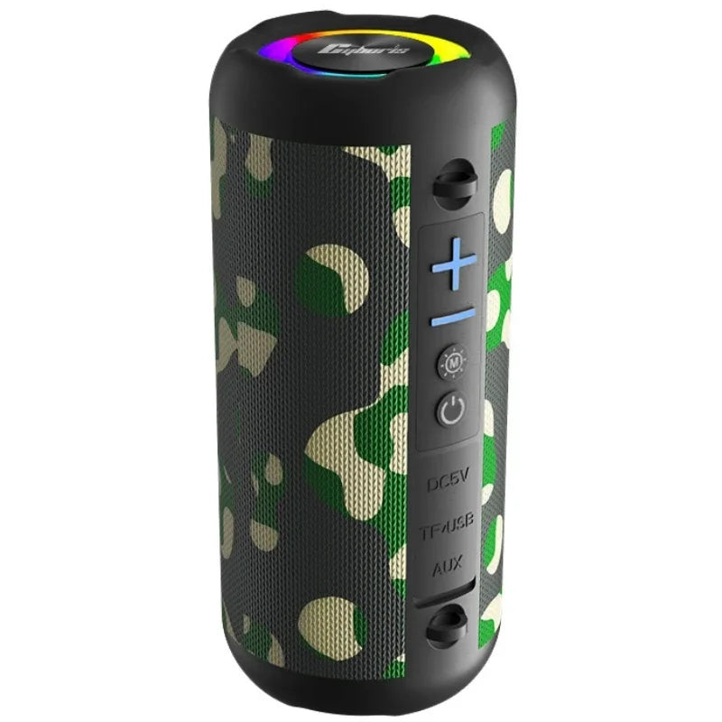 Cyboris S9 Wireless Speakers 30W IPX6 Waterproof Outdoor Portable Speaker with Loud Stereo Sound, Deep Bass, RGB Lights, TWS