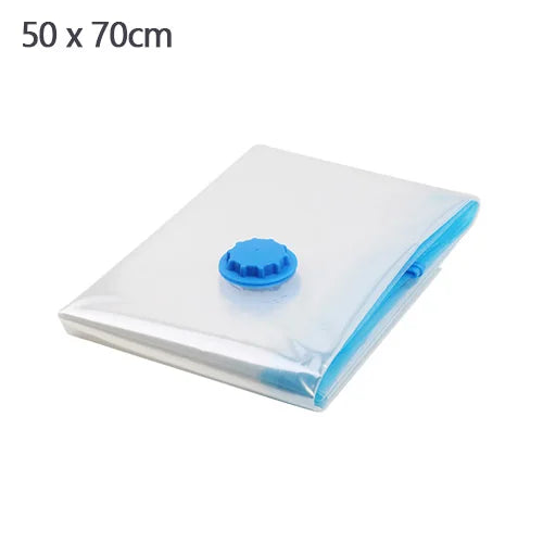 5Pcs Vacuum Bags for Storing Clothes Space Saver Vacuum Storage Bag with Hand Pump for Comforters,Blanket Storage,Bedding