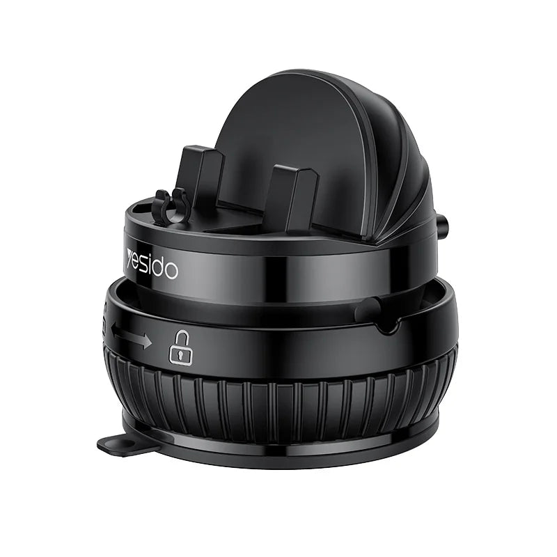 Ultra Strong Magnetic Phone Holder Foldable Design 360° Adjustable Vacuum Mount for Car Desk Bathroom Universal Use 2025 New