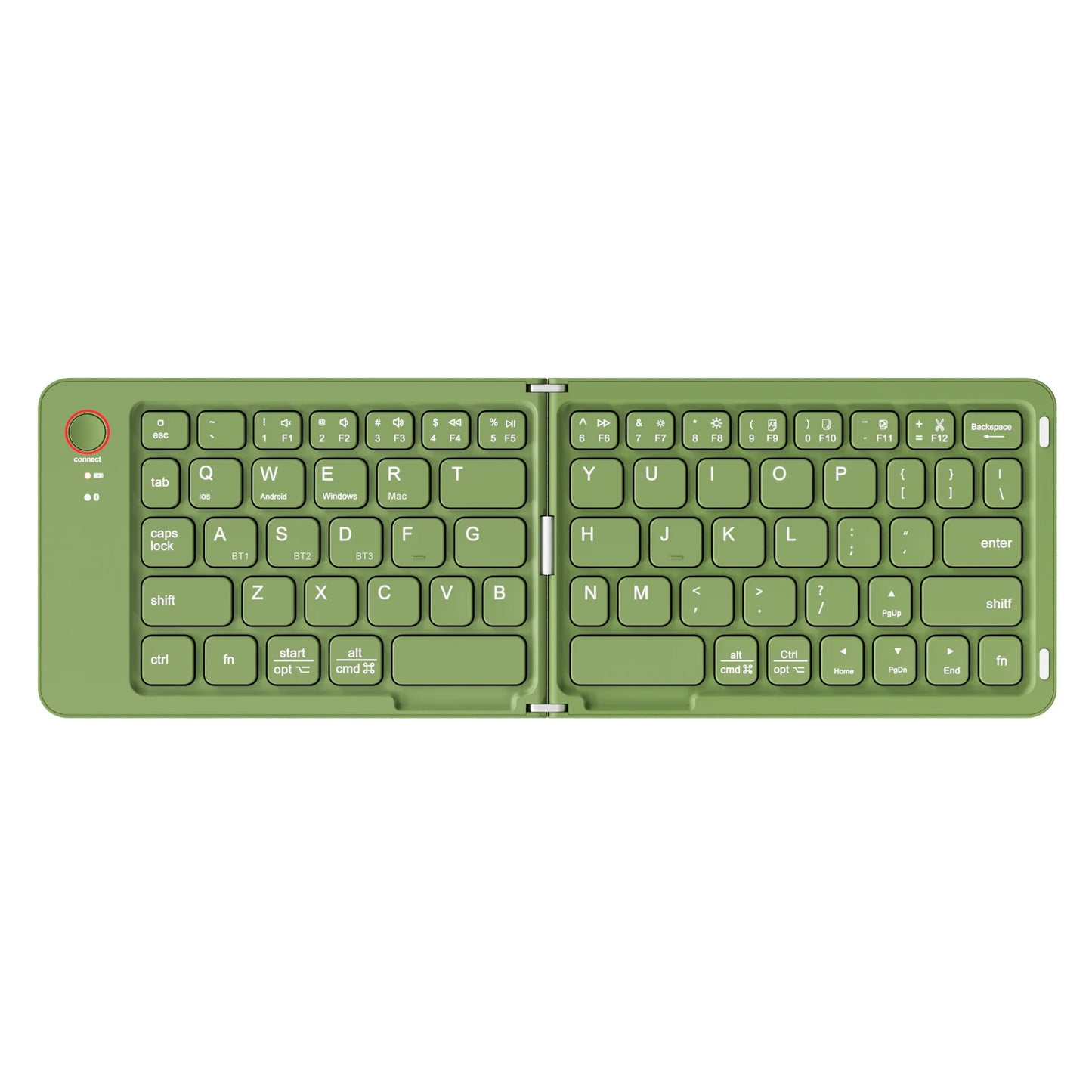 Portable Wireless BT Foldable Keyboard for IOS/Android/Windows Tablet Mobile Phone Portable Keyboard Computer Accessories