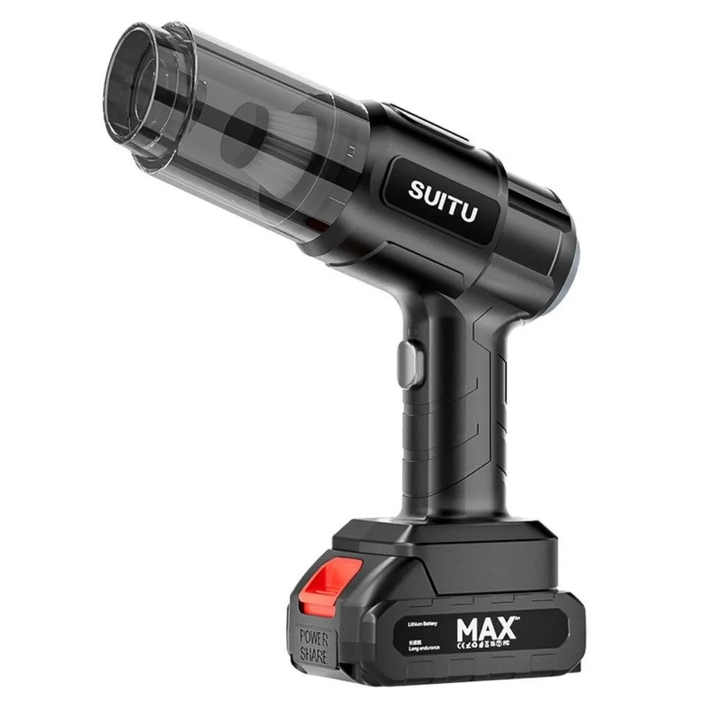 5000Pa Suction Car Vacuum Cleaner Super Suction High Power Wireless Dust Blower 1500mAh Handheld Air Dust Collector Household