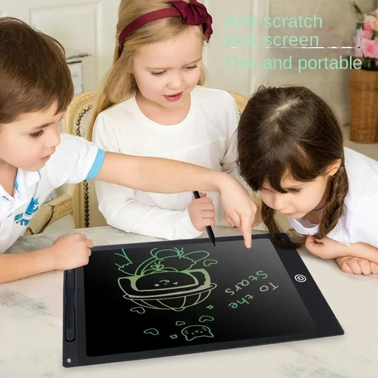 10inch LCD Writing Tablet Magic Drawing Board Kids Graffiti Sketchpad Electronic Handwriting Blackboard Colorful Drawing Board