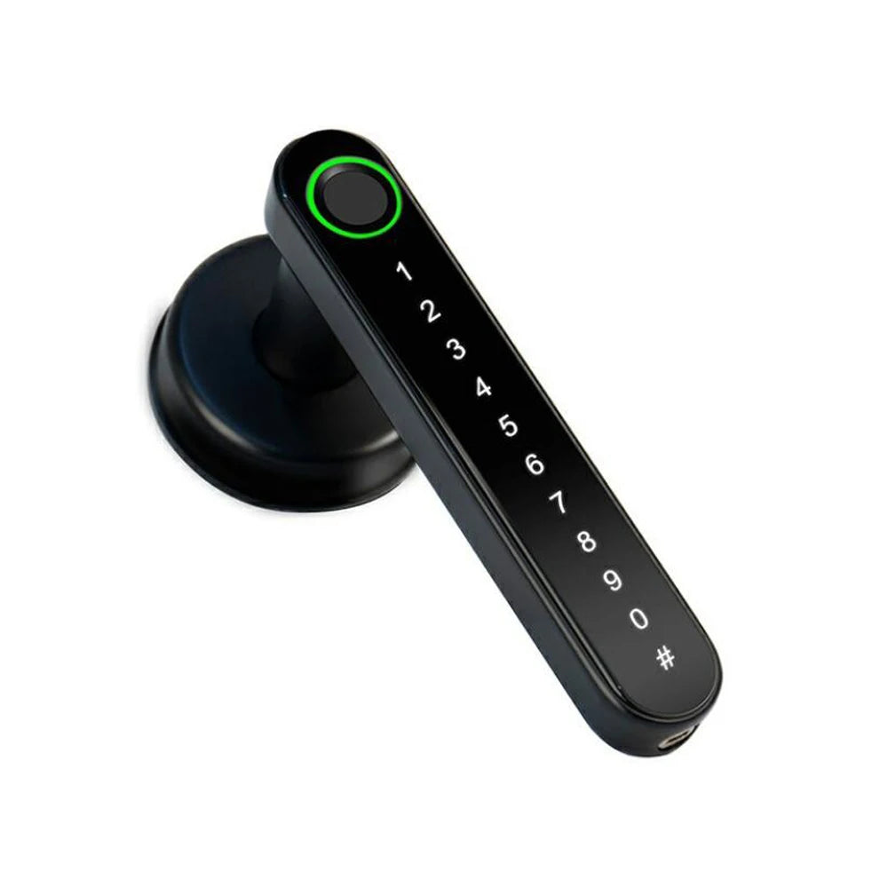 TTLock/tuya APP Smart Fingerprint Lock password code Door Lock Bluetooth Biometric fingerprint lock Electronic Handle Lock