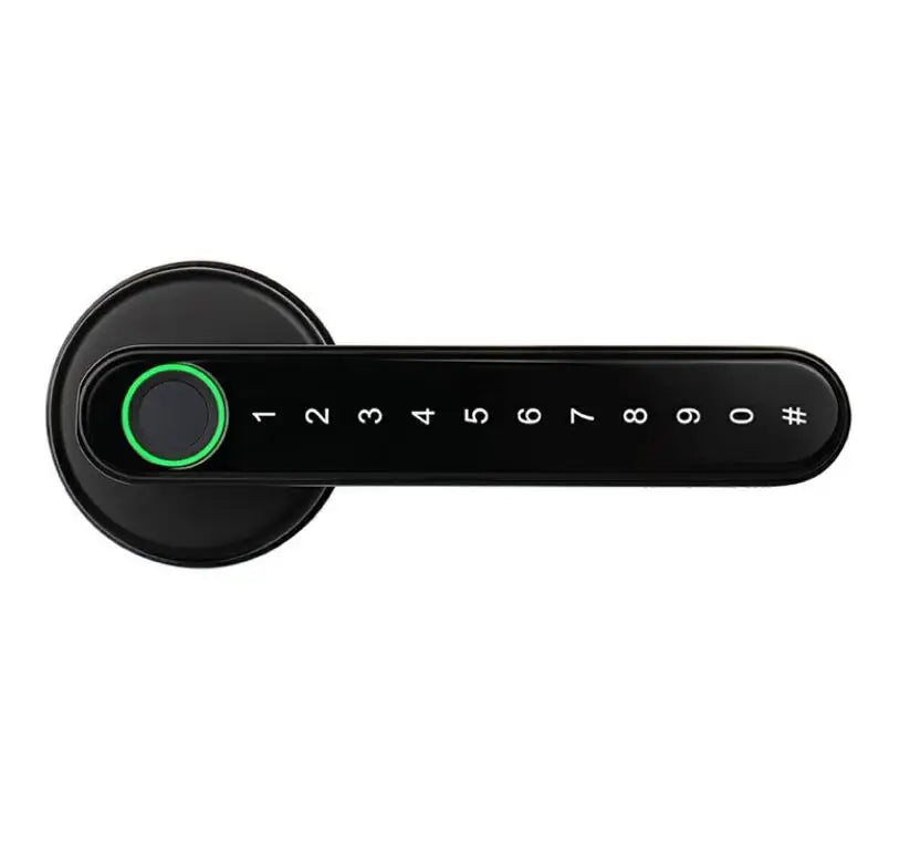 TTLock/tuya APP Smart Fingerprint Lock password code Door Lock Bluetooth Biometric fingerprint lock Electronic Handle Lock