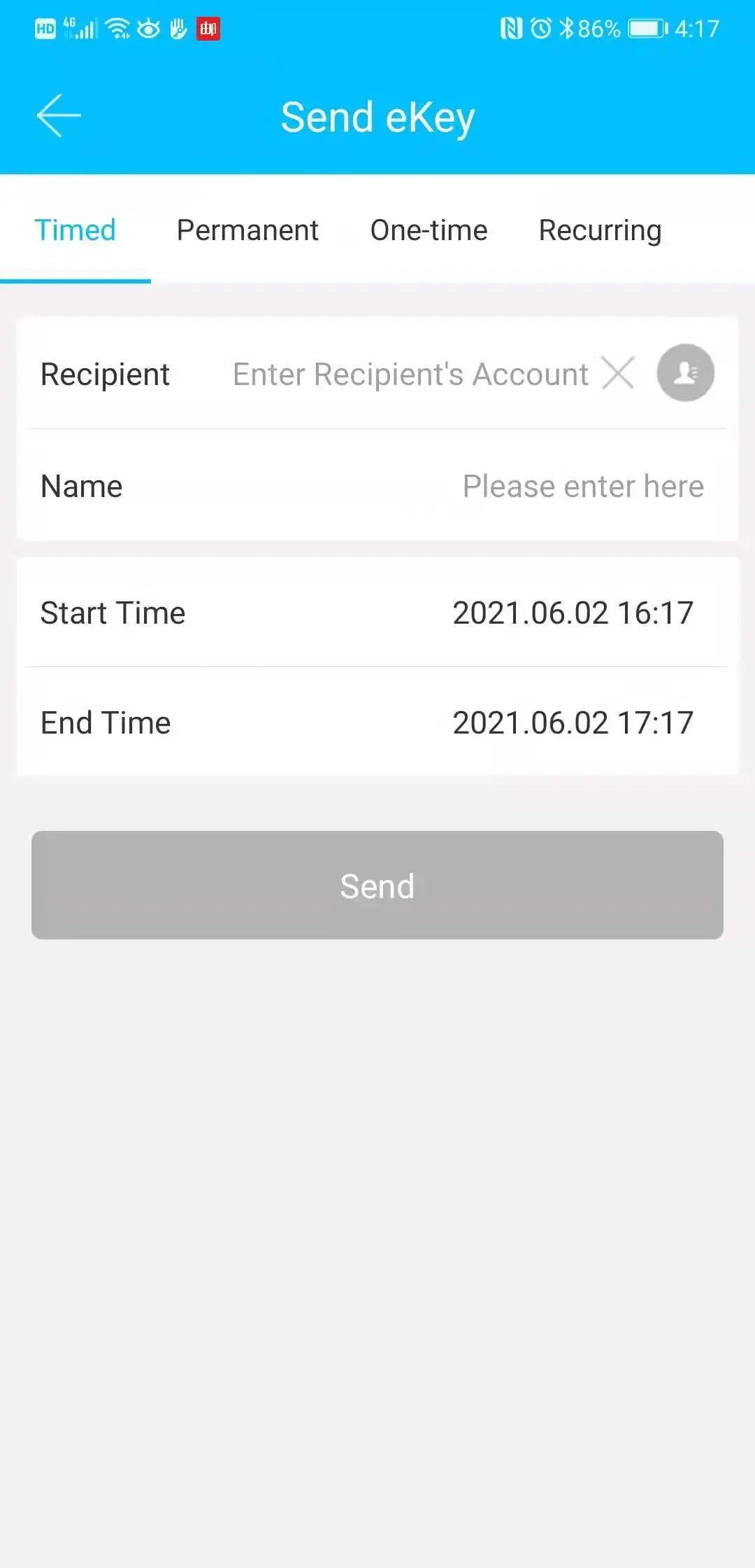 TTLock/tuya APP Smart Fingerprint Lock password code Door Lock Bluetooth Biometric fingerprint lock Electronic Handle Lock