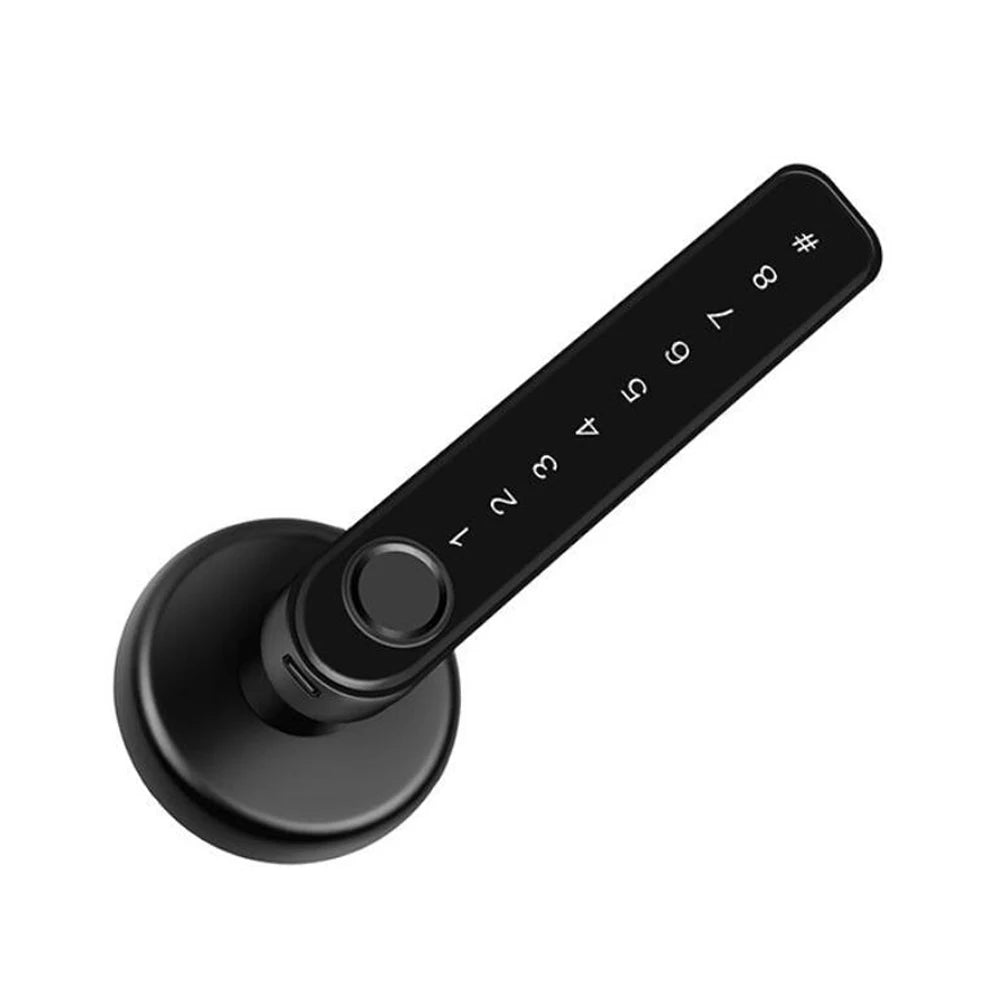 TTLock/tuya APP Smart Fingerprint Lock password code Door Lock Bluetooth Biometric fingerprint lock Electronic Handle Lock