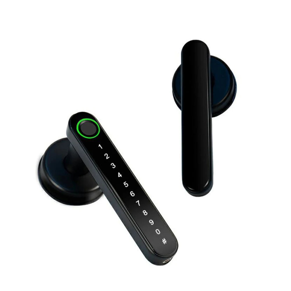 TTLock/tuya APP Smart Fingerprint Lock password code Door Lock Bluetooth Biometric fingerprint lock Electronic Handle Lock