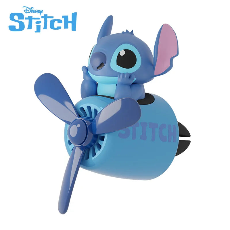 Stitch Air Freshener Car Perfum Kawaii Propeller Outlet Vent Fresheners Perfume Suitable for Car Interior Decoration