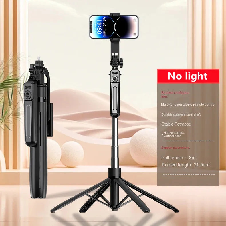 MEUYAG Selfie Stick Extendable Wireless Bluetooth Remote Portable Smartphone Tripod Stand Mount For iOS Android Phone