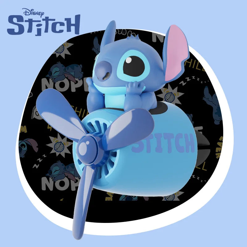 Stitch Kawaii Car Aroma Outlet Decoration Male Fragrance Accessories Ornaments Air Conditioning Mouth Perfume Hot Sale