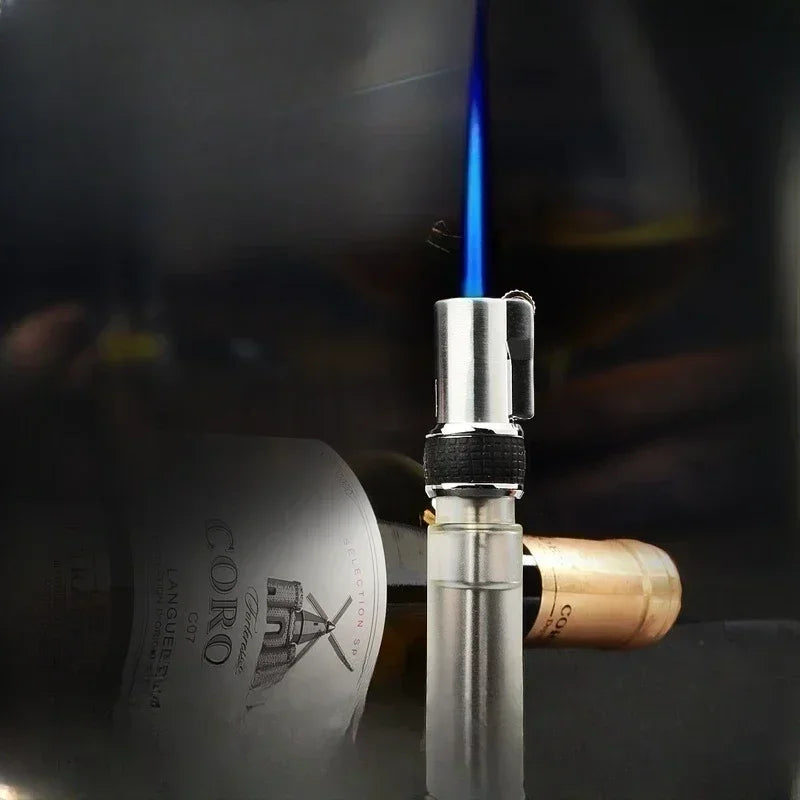 2025 New JOBON Jet Flint Lighter Windproof Gas Torch Lighter Inflated Butane Metal Grinding Wheel Lighter Christmas Gift Men