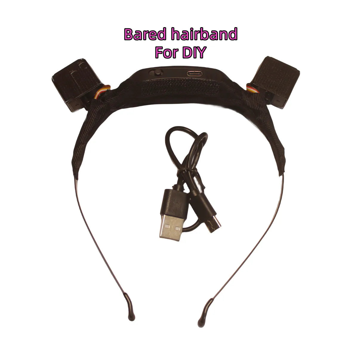 Rechargable Electric Moving Cat Ear Hairband Girl Gift Cosplay Props Carnival Halloween Club Masquerade Party Headwear