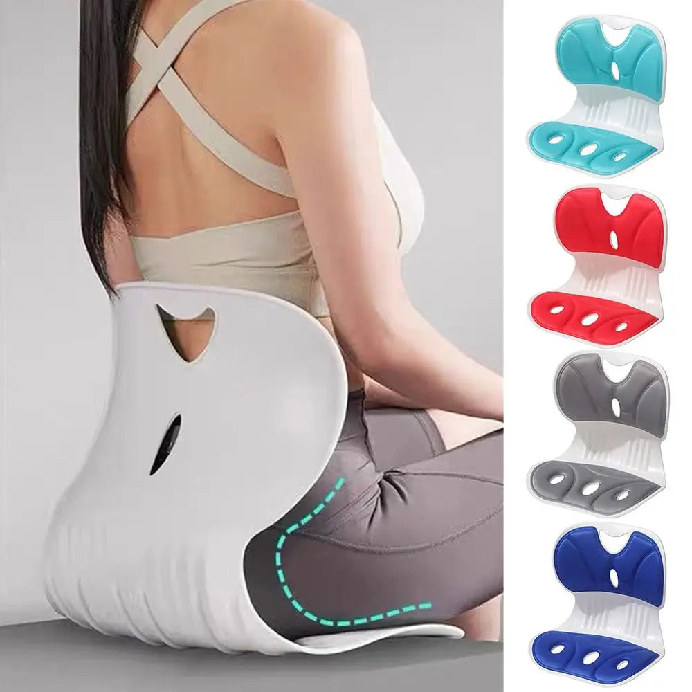 Sitting Posture Sedentary Comfortable Seat Cushion Soft Breathable Seat Pads Pain Relief Chair Protective Mat Home Office Car