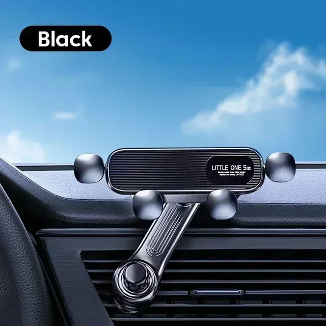 NEW Gravity Car Phone Holder ABS Phone Mount Cell Phone Holde GPS Support Vents Clip Mount Stand Extension Rod Car Gadgets
