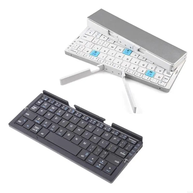 N1HD Folding Bluetooth-compatible Keyboard Wireless Keypad with Stand Efficiency in the Workplace Fast &Accurate Input