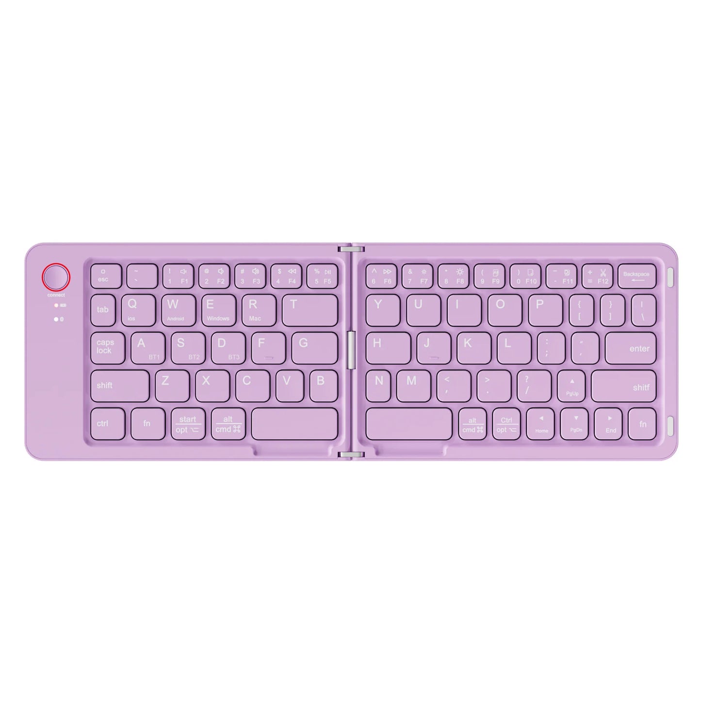 Portable Wireless  BT Foldable Keyboard for IOS/Android/Windows Tablet Mobile Phone Portable Keyboard Computer Accessories