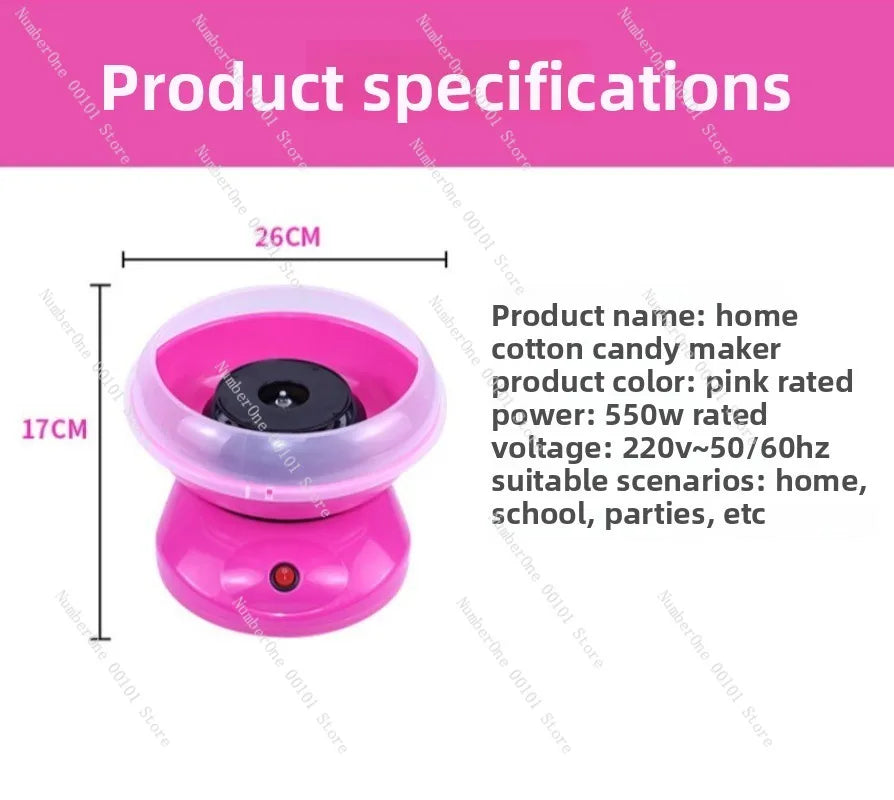 Cotton Candy Machine Children's Fully Automatic Cotton Candy Making Home Machine
