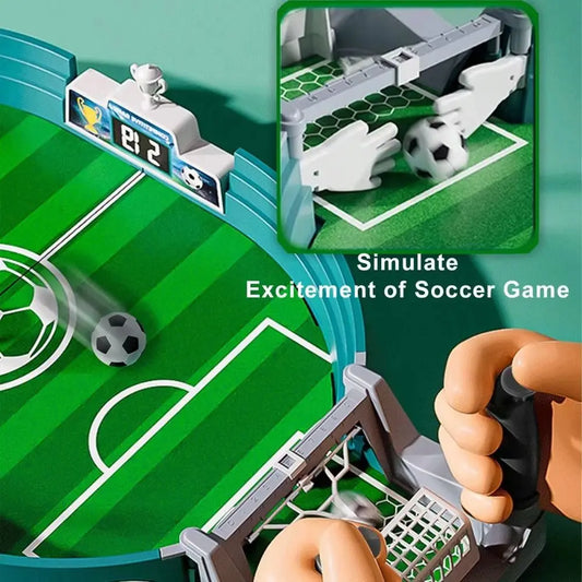 Ejection Type Table Football Board Game Educational Puzzle Competitive Intelligence Contest Party Game Scoring Innovation