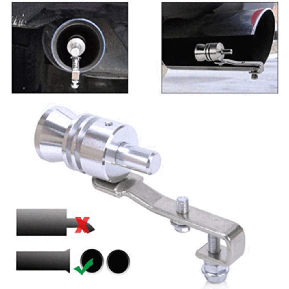 Universal Sound Simulator Car Turbo Sound Whistle S/M/L/XL Vehicle Refit Device Exhaust Pipe Turbo Sound Whistle Car Accessories