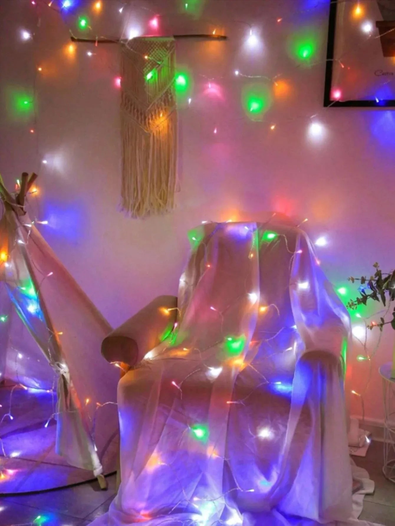 133 3M20LED USB Color Battery Box Bare Light String, Suitable for Party, Festival, Bedroom, Living Room, Wedding Decoration