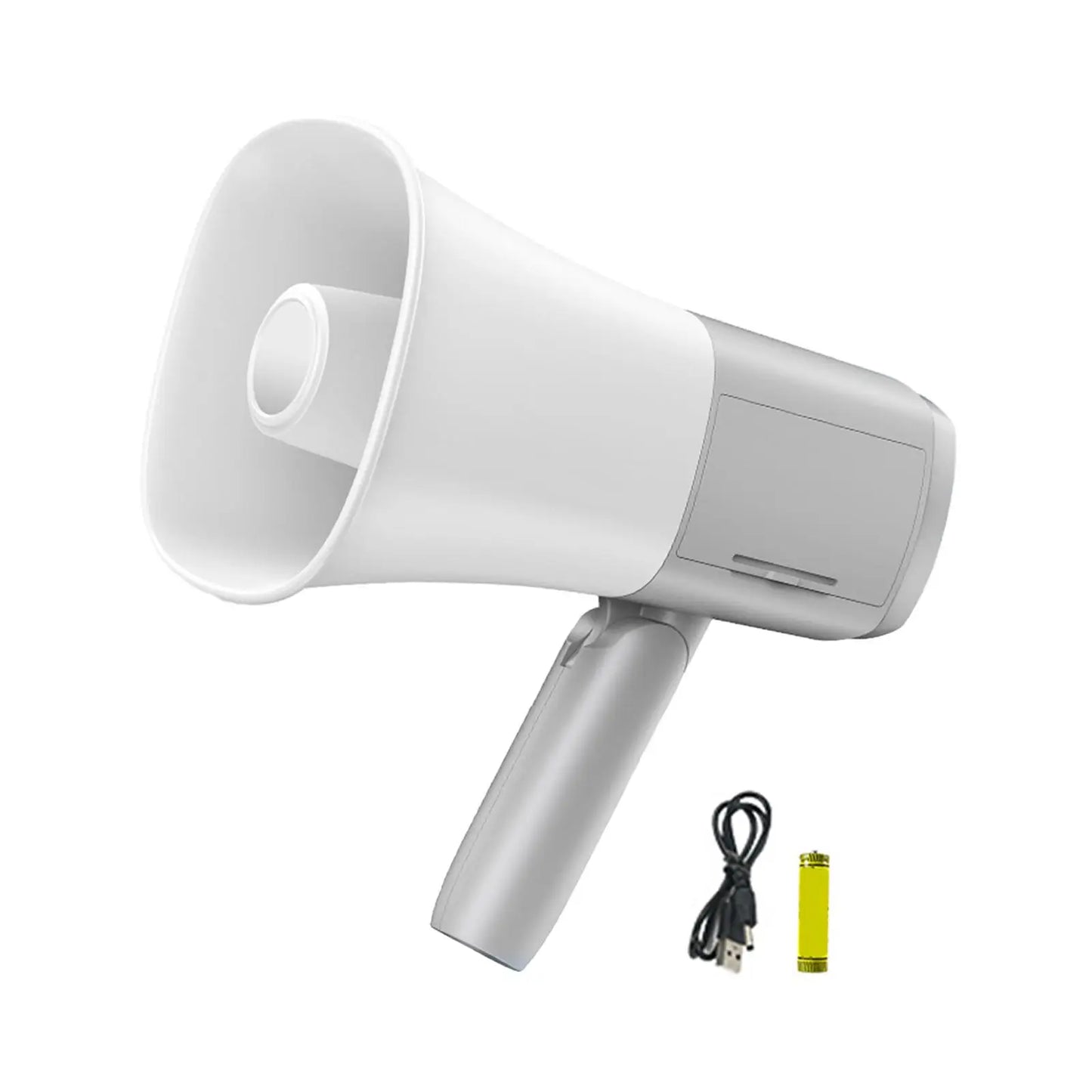 Megaphone Speaker User Friendly Portable Megaphone Bullhorn for Selling Promotions Safe Drills Cheerleading Fans Outdoor Sports