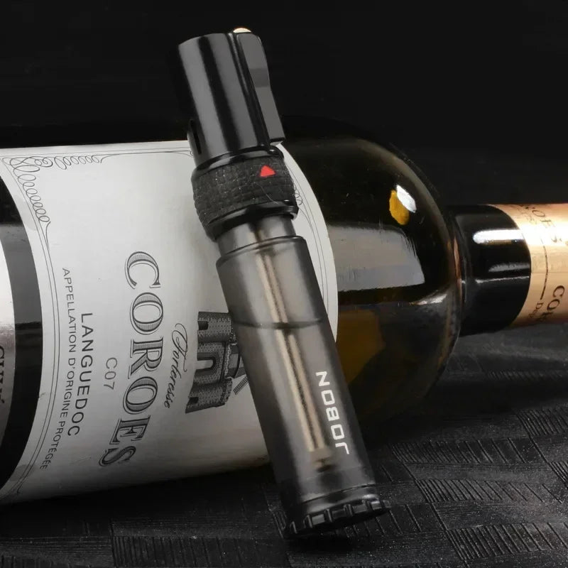 2025 New JOBON Jet Flint Lighter Windproof Gas Torch Lighter Inflated Butane Metal Grinding Wheel Lighter Christmas Gift Men