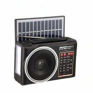 Retro Multifunctional Outdoor Bluetooth Speaker Audio Emergency Card Solar Radio