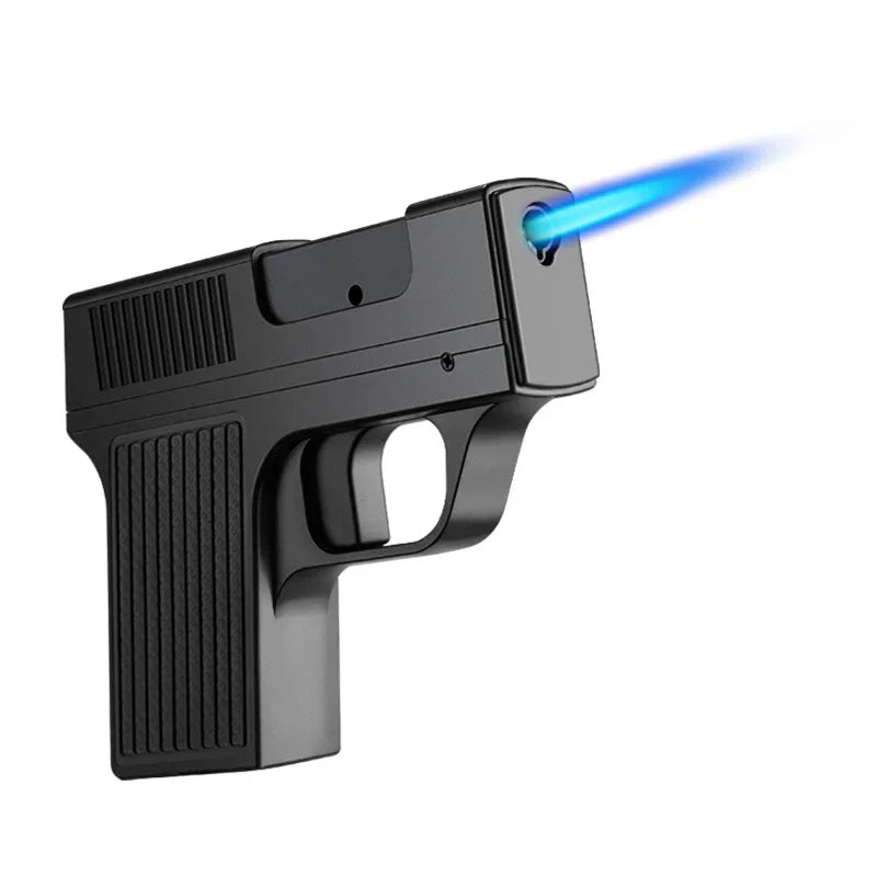 New Focus Gun-shaped Cigarette Case Lighter Thick Branch Medium Branch Fine Branch Cartridge Universal Pistol Shape