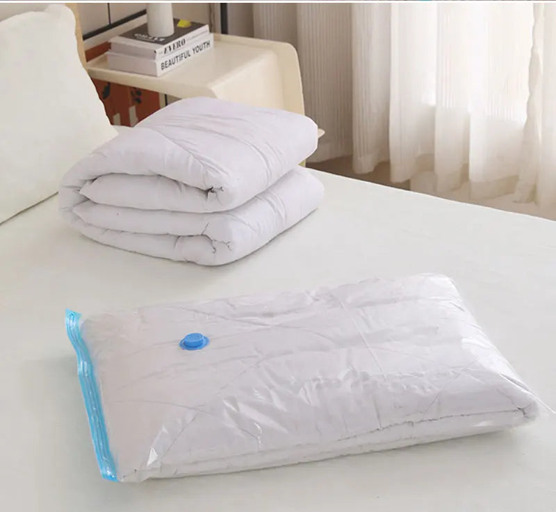 Thickened Vacuum Compression Bag Transparent Quilt Vacuum Bag Storage Bag Household Clothing Storage And Sorting Bag