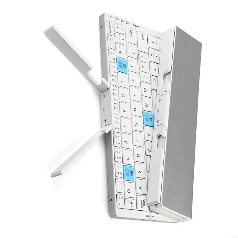 N1HD Folding Bluetooth-compatible Keyboard Wireless Keypad with Stand Efficiency in the Workplace Fast &Accurate Input