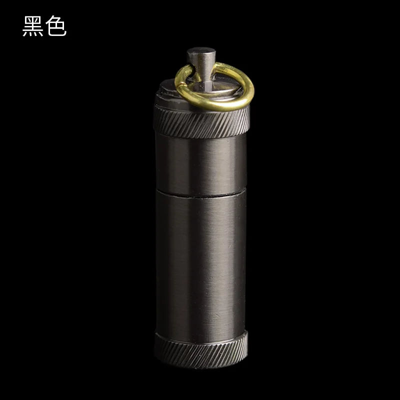 Retro Vintage Mini Kerosene Lighter Portable Personality Gasoline Lighter Gadgets Pendant 55*17MM