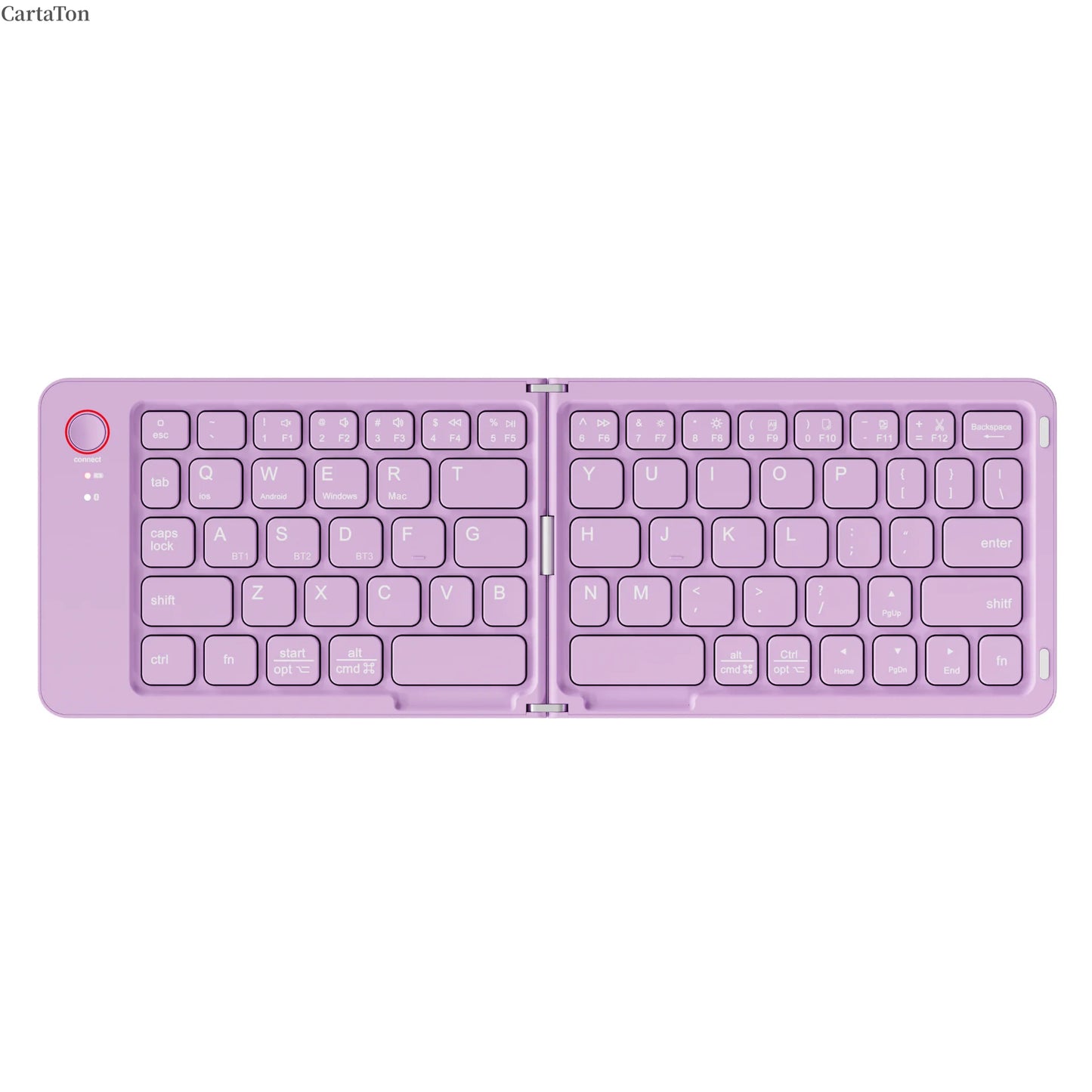 Portable Wireless  BT Foldable Keyboard for IOS/Android/Windows Tablet Mobile Phone Portable Keyboard Computer Accessories