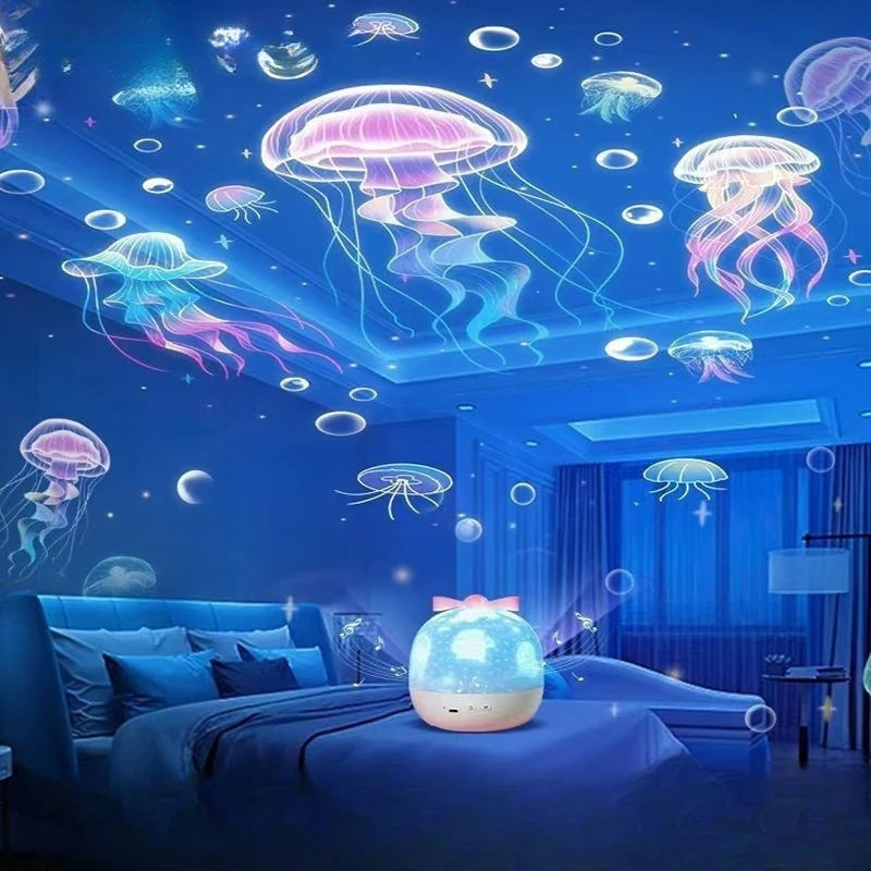 Starry sky projector night light bedroom light sleep gypsy