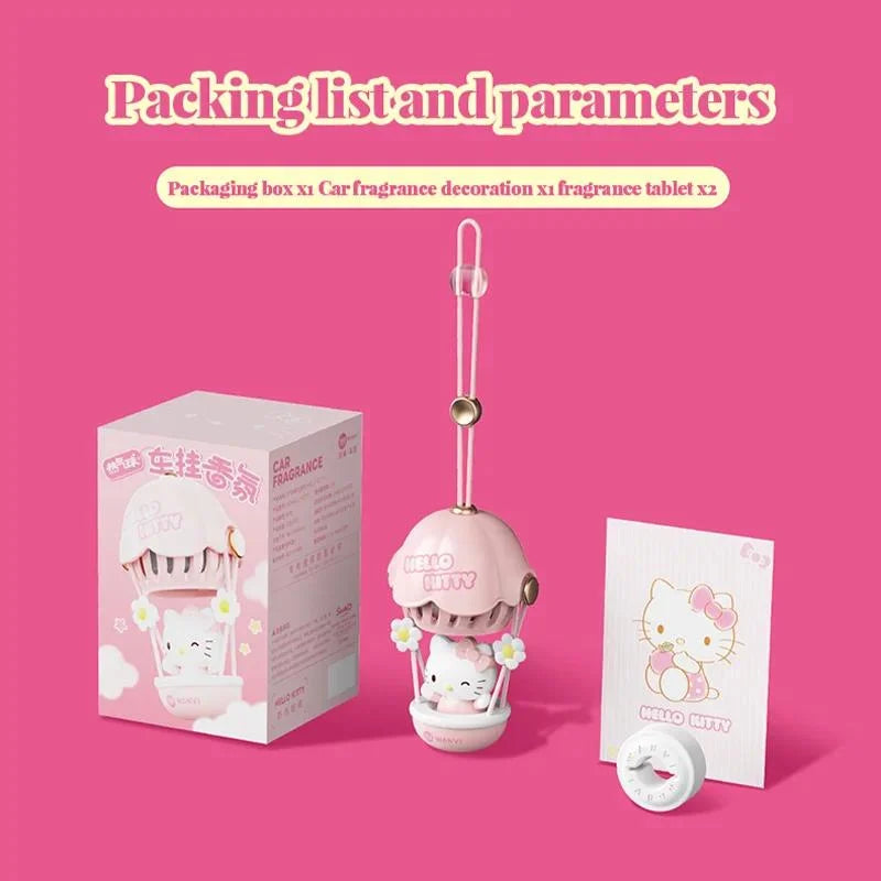 Stitch Air Freshener Car Perfum Kawaii Propeller Outlet Vent Fresheners Perfume Suitable for Car Interior Decoration