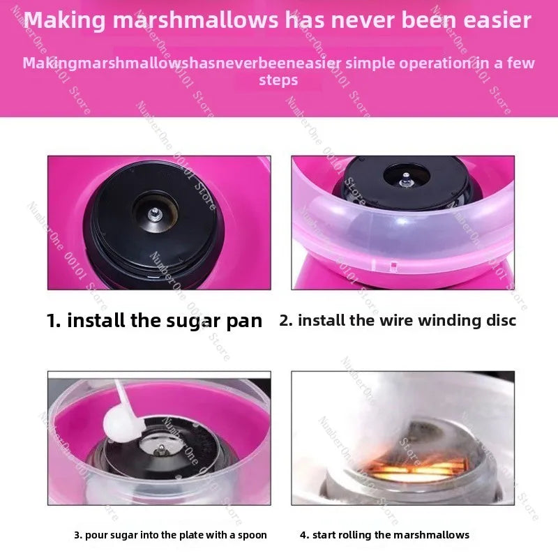 Cotton Candy Machine Children's Fully Automatic Cotton Candy Making Home Machine
