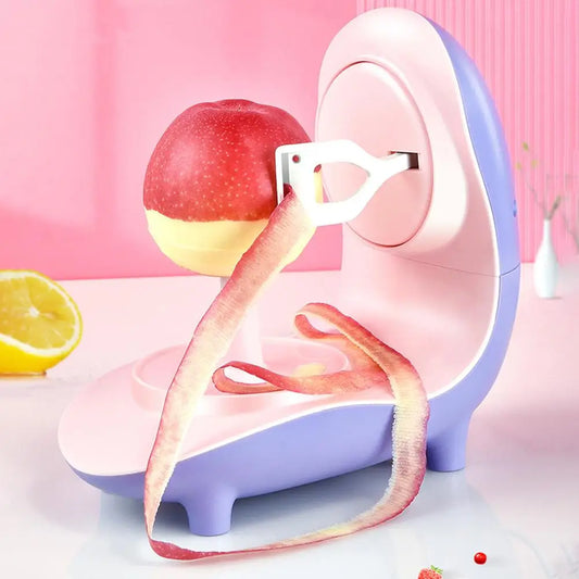 1Pc Electric Peeler Automatic Charging Multifunctional Pelador Commercial Marvelous Home Peeling Fruit Artifact Portable Y6M1
