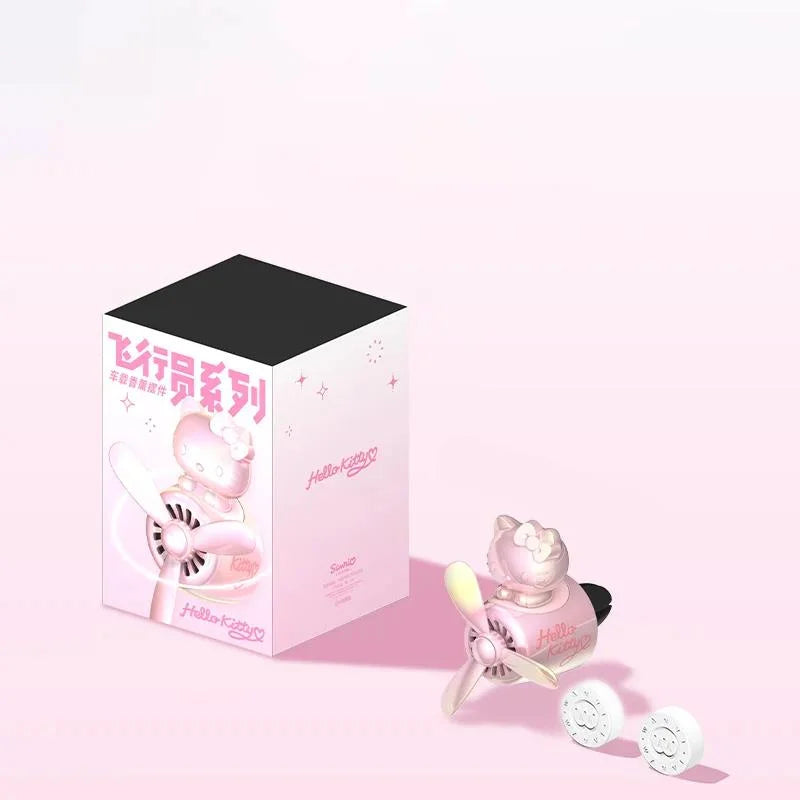 Stitch Air Freshener Car Perfum Kawaii Propeller Outlet Vent Fresheners Perfume Suitable for Car Interior Decoration
