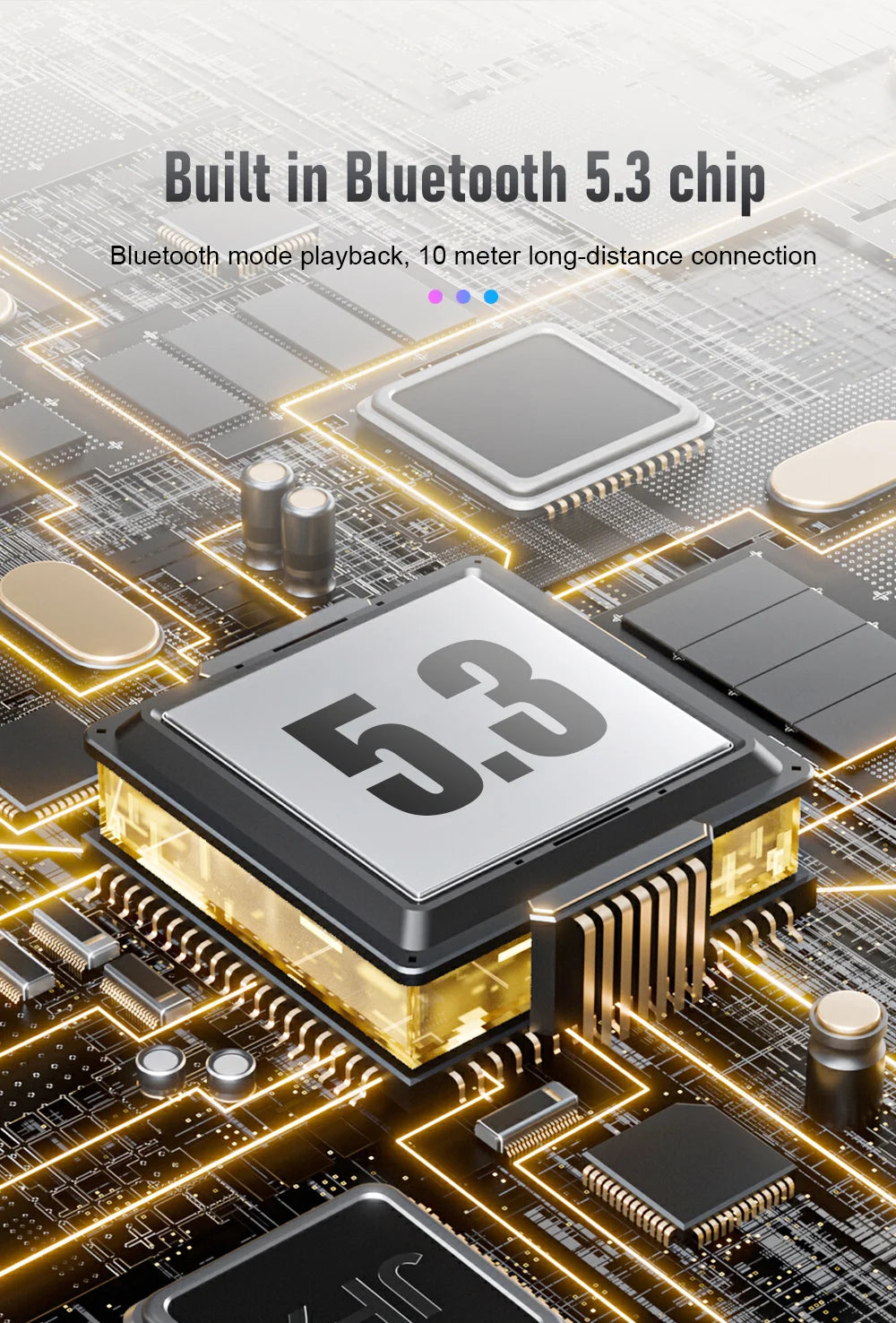 New Wireless Sensing Bracket Audio Bedroom Technology Sense E-sports Rechargeable LED Atmosphere Breathing Light Bluetooth Audio