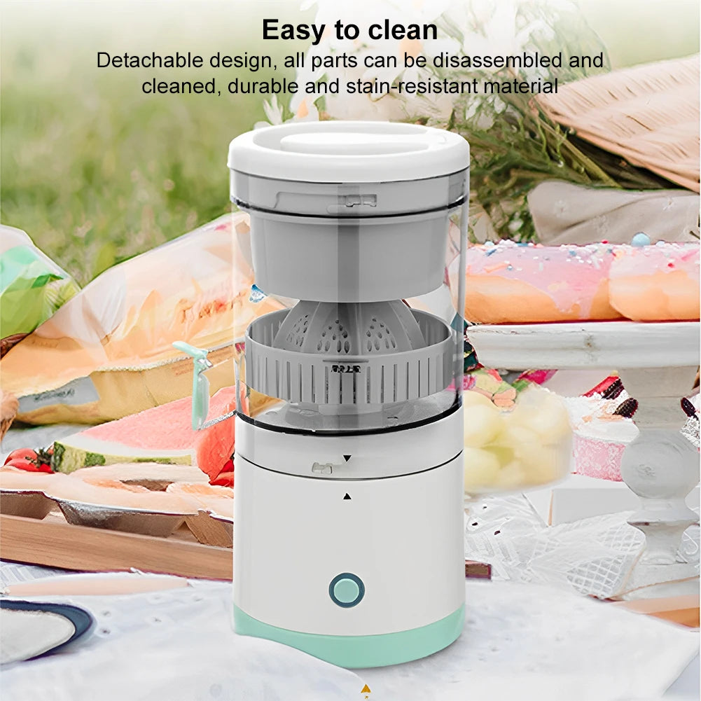 Multifunctional Electric Juicer Small Portable Juice Residue Separation Orange Squeezer Fully Automatic Fruit Juice Extractor