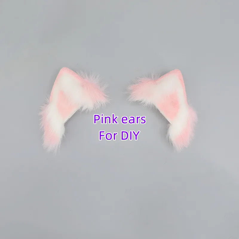 Rechargable Electric Moving Cat Ear Hairband Girl Gift Cosplay Props Carnival Halloween Club Masquerade Party Headwear