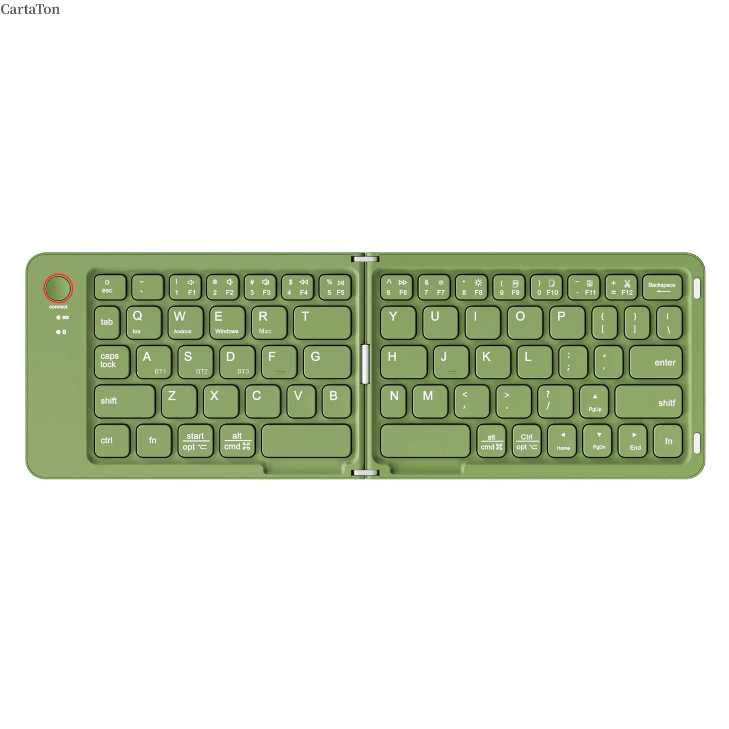 Portable Wireless  BT Foldable Keyboard for IOS/Android/Windows Tablet Mobile Phone Portable Keyboard Computer Accessories