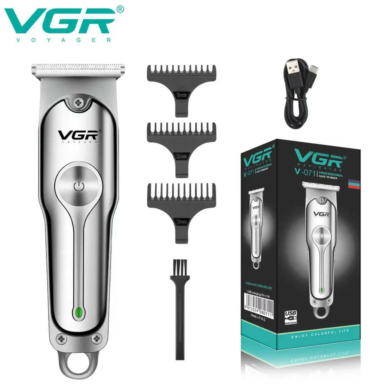 VGR Men's Electric Trimmer/Shaver/Clipper V-071