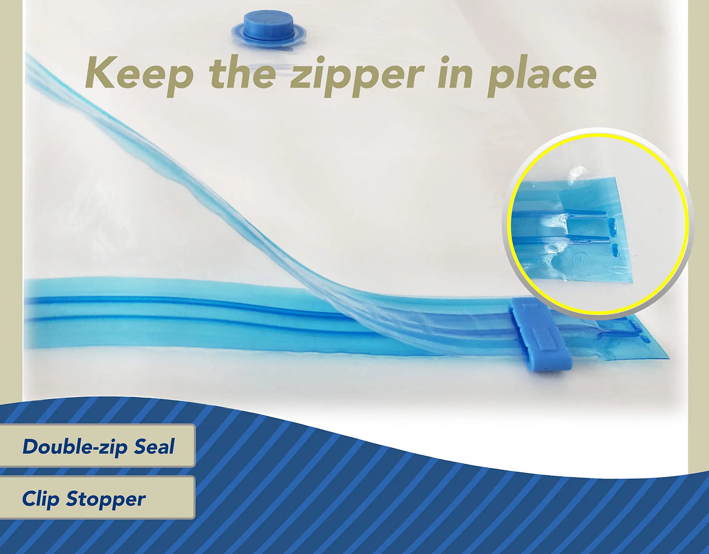 5Pcs Vacuum Bags for Storing Clothes Space Saver Vacuum Storage Bag with Hand Pump for Comforters,Blanket Storage,Bedding