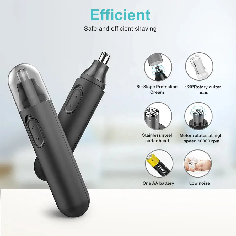 High-quality Long-life Electric, Multi-functional Men's and Women's Beauty Nose Professional Ear Nose Hair Cleaning Trimmer