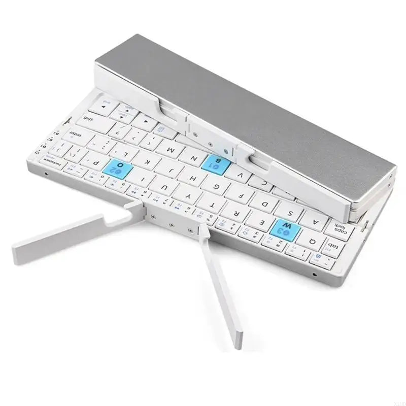 N1HD Folding Bluetooth-compatible Keyboard Wireless Keypad with Stand Efficiency in the Workplace Fast &Accurate Input